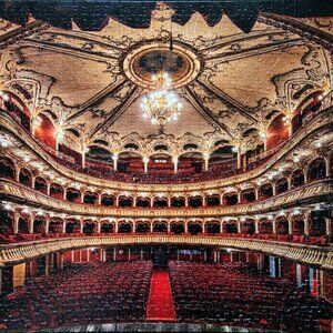 Opera house, 1000 piece puzzle, Pierre Belvédère
